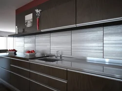 White aluminum kitchen photo