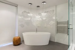 Bathroom silver design
