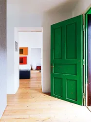 Зеленые Двери В Интерьере Квартиры Фото