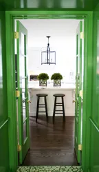 Зеленые Двери В Интерьере Квартиры Фото