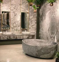 Гранитті ванна бөлмесінің дизайны
