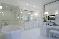 Ванна большие зеркала фото