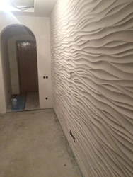 Decorative Plaster Of Walls In An Apartment With Your Own Hands Photo