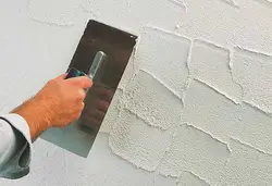 Декоративная штукатурка стен в квартире своими руками фото