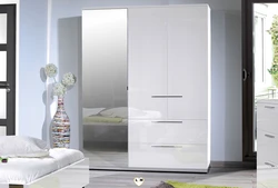 White Gloss Wardrobe For Bedroom Photo