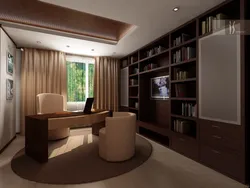 Design of a small office in an apartment