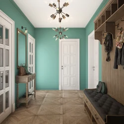 Mint Hallway Design