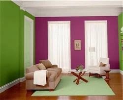 Фото какой краской покрасить стены в квартире