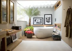 How to complement the bathroom interior