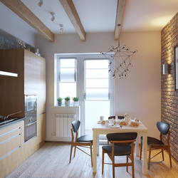 Kitchen Design 10 M2 Loft