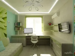 Rectangular bedroom designs for teenagers