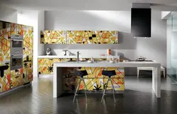 Kitchen interior print