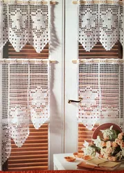Crochet kitchen interior