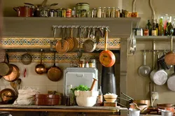 Интерьер посуд для кухни