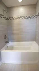 Ванна папярок дызайн
