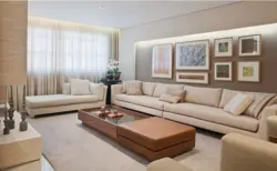 Soft living room interior