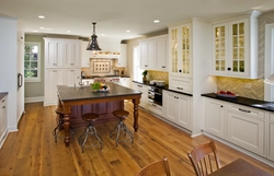 Kitchen Interior Wooden Floor