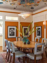 Kitchens With Orange Ceiling Photo