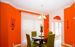 Кухни с оранжевым потолком фото