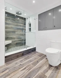 Bathroom Design With Wood Floor