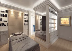 Bedroom Design With Dressing Room And Bathroom