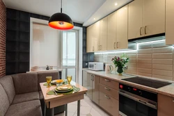 Kitchen interior in apartment 3