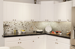 White Kitchen Tiles Photo