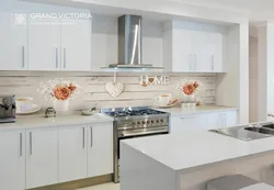 White Kitchen Tiles Photo
