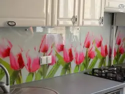 Как крепить фото панель на кухне