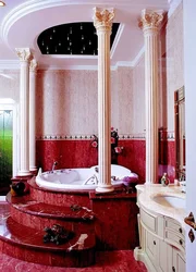 Bath Design With Columns