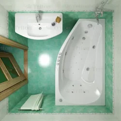 Types of bathtubs for a small bathroom photo