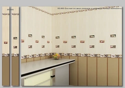 Inexpensive panels for walls in the kitchen photo