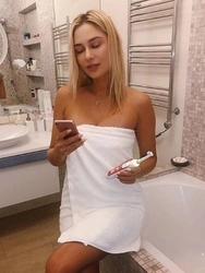 Photo Of Blondes In The Bathroom