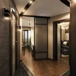 Corridors of 3 apartments photo