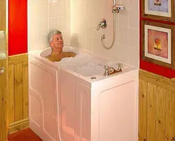 Ванна сидячая фото с человеком