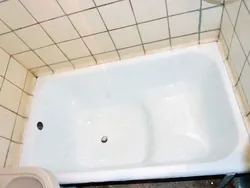 Bathtub photo with a person