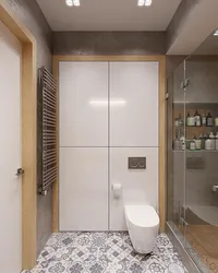 Шкафы до потолка для ванной комнаты фото