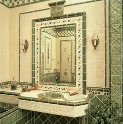 Ornamentli vanna otağı interyeri