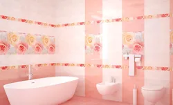 Rose bath in the interior