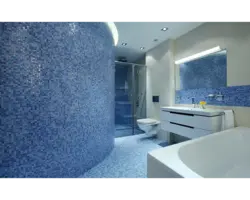 Fabric In The Bathroom Interior