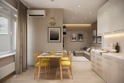 Living Room 42 Square Meters Design