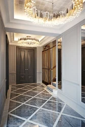 Hallway ceiling and floor design