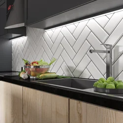 Плитка керамин в интерьере кухни