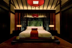 Chinese bedroom interior