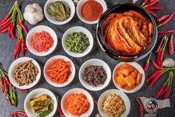 Korean cuisine at home photo