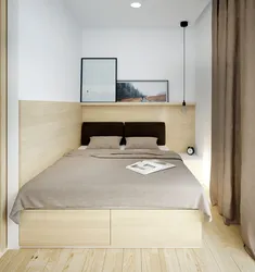 Дизайн Спальни Когда Кровать В Углу
