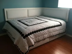 Дизайн Спальни Когда Кровать В Углу