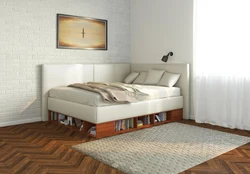 Bedroom Design When The Bed Is In The Corner