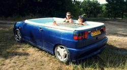 Car bath photo