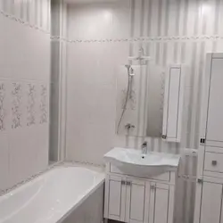Interior bathroom chic tiles